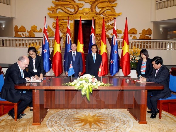 Вьетнам и Новая Зеландия сделали совместное заявление - ảnh 1